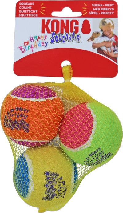 Kong SqueakAir Birthday balls medium