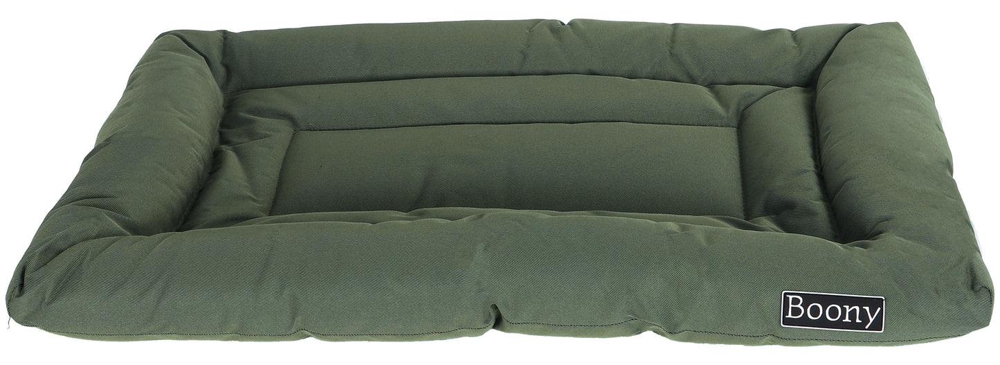 Boony draadkooibed comfy waterproof groen 75x47cm