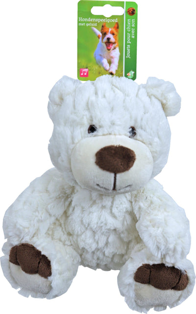 Boon pluche beer 29cm wit