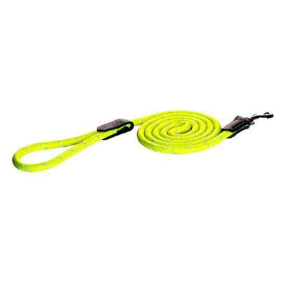 Rogz Rope hondenriem M geel, 1,8mtr.