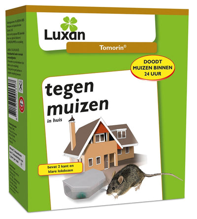 Luxan Tomorin kant en klaar tegen muizen