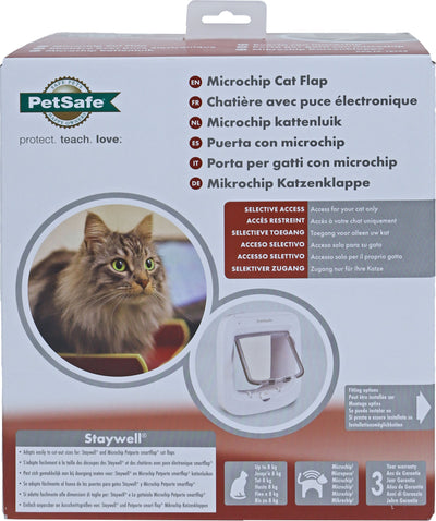 PetSafe kattenluik microchip, wit PPA19-16145