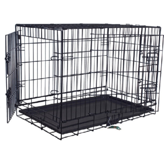 Boon bench nr. 2 zwart met plastic lade, 77 x 48 x 56cm