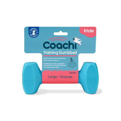 Coachi training dumbell large light blue