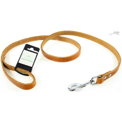 Lijn vetleer cognac 12mm x 130cm