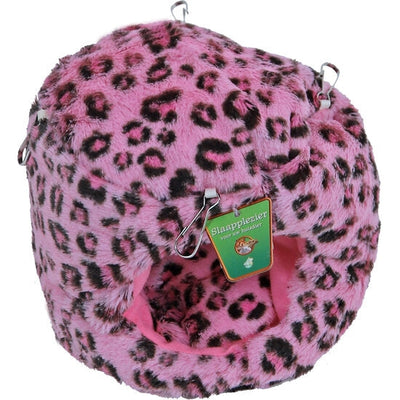 Pluche knaagdierhuis ronde ton, 18 cm