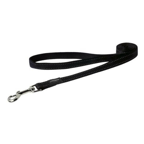Rogz Utility hondenriem zwart M 1,8mtr.
