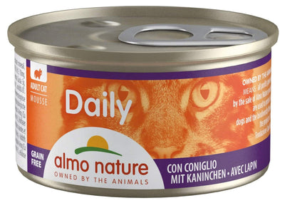 Almo Nature Cat Daily Menu Mousse Konijn 85gr.