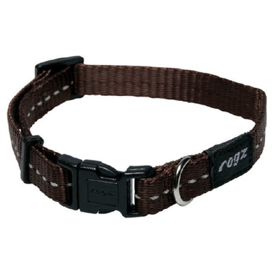 Rogz Utility halsband S chocolate