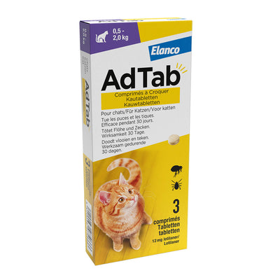 AdTab kauwtabletten kat 0,5 - 2kg
