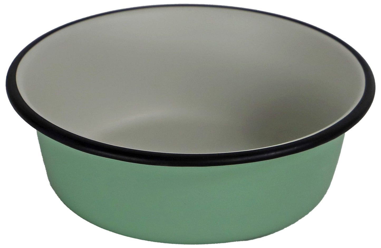 Boon eetbak RVS pawprint 16cm mintgreen