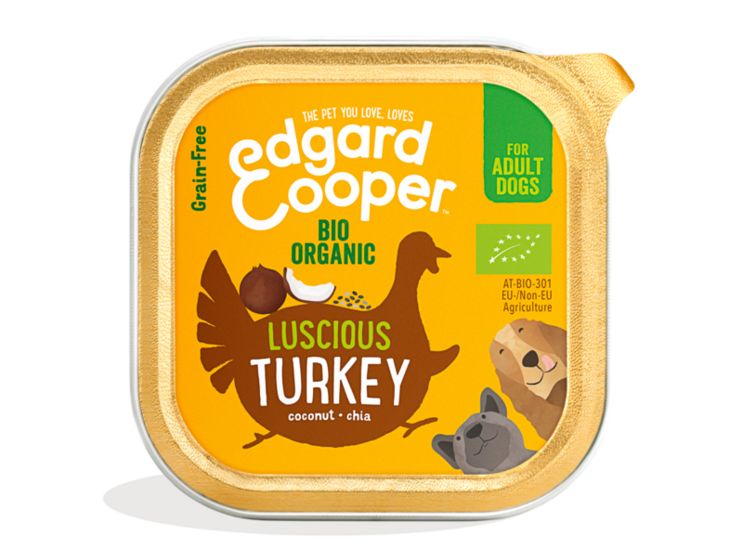Edgard & Cooper Adult natvoer Biologische kalkoen 100gr.
