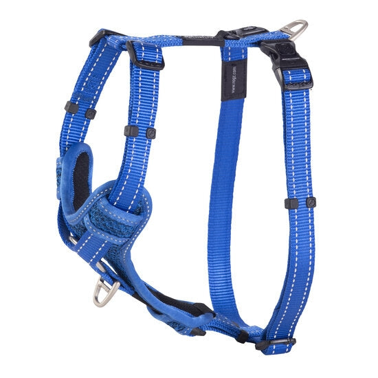 Rogz Utility Control hondentuig S blauw