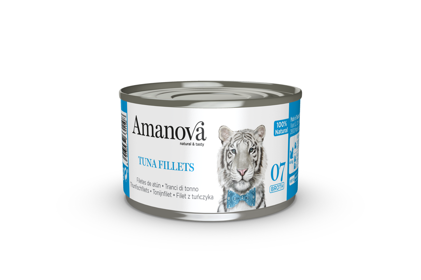 Amanova Cat Tuna in Bouillon 70gr.