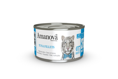 Amanova Cat Tuna in Bouillon 70gr.