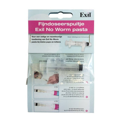 Exil No Worm Pasta fijn doseerspuitje