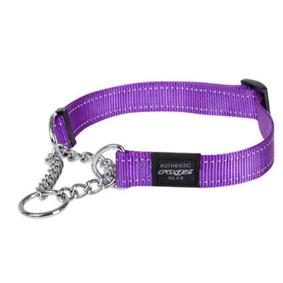 Rogz Utility Obedience sliphalsband L paars