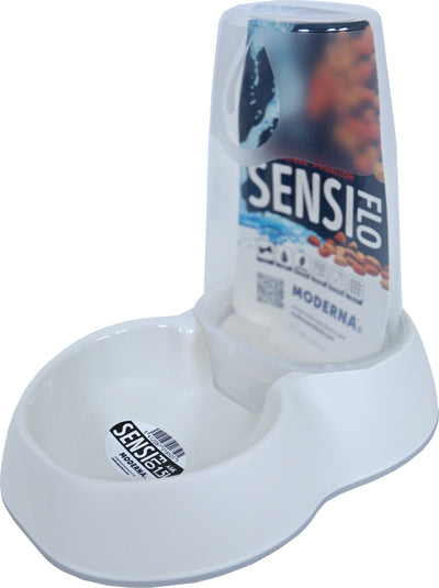 Sensi Flow drink/ voer fontein wit