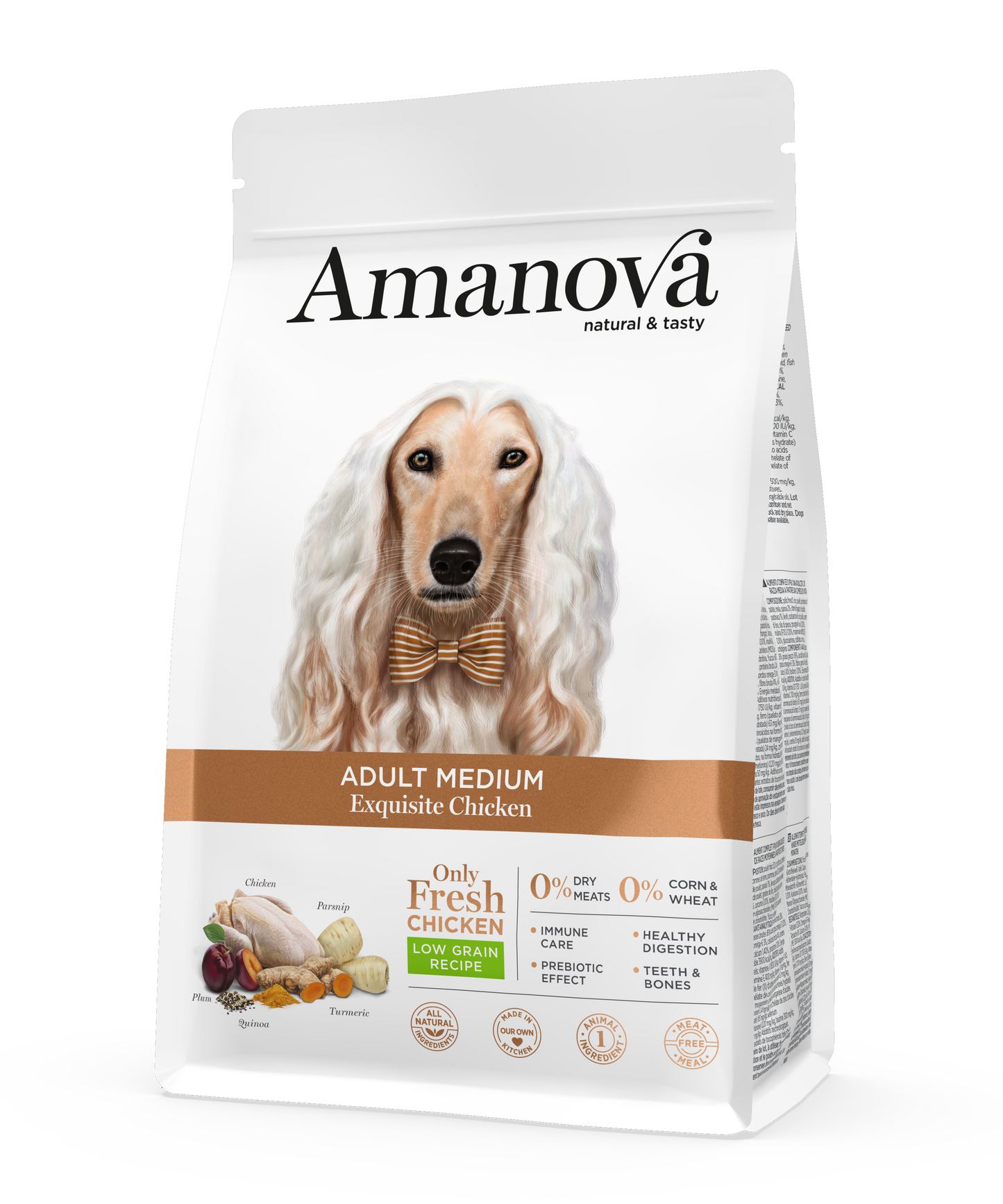 Amanova Adult MEDIUM Dog Exquisite Chicken 12kg