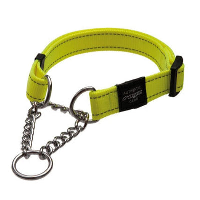 Rogz Utility Obedience sliphalsband L geel