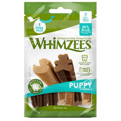 Whimzees Puppy Stix M/L