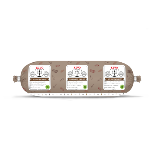 Kivo 5 diersoorten mix 1kg
