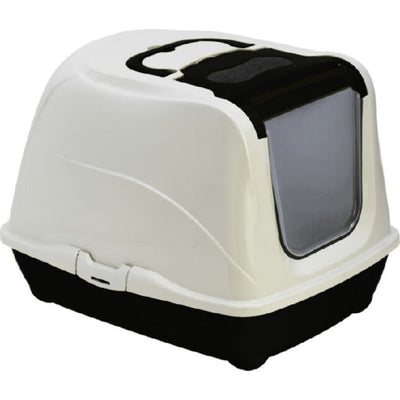 Kattentoilet Flip Cat Large zwart 50cm