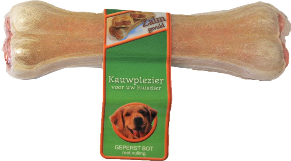Geperst bot met zalm vulling 16cm