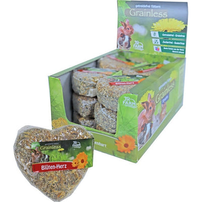 JR Farm Grainless bloemenhart 90gr.