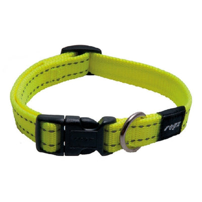 Rogz Utility halsband M geel