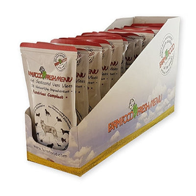 Farmfood Fresh Menu pouch Rundvlees Compleet 125gr.