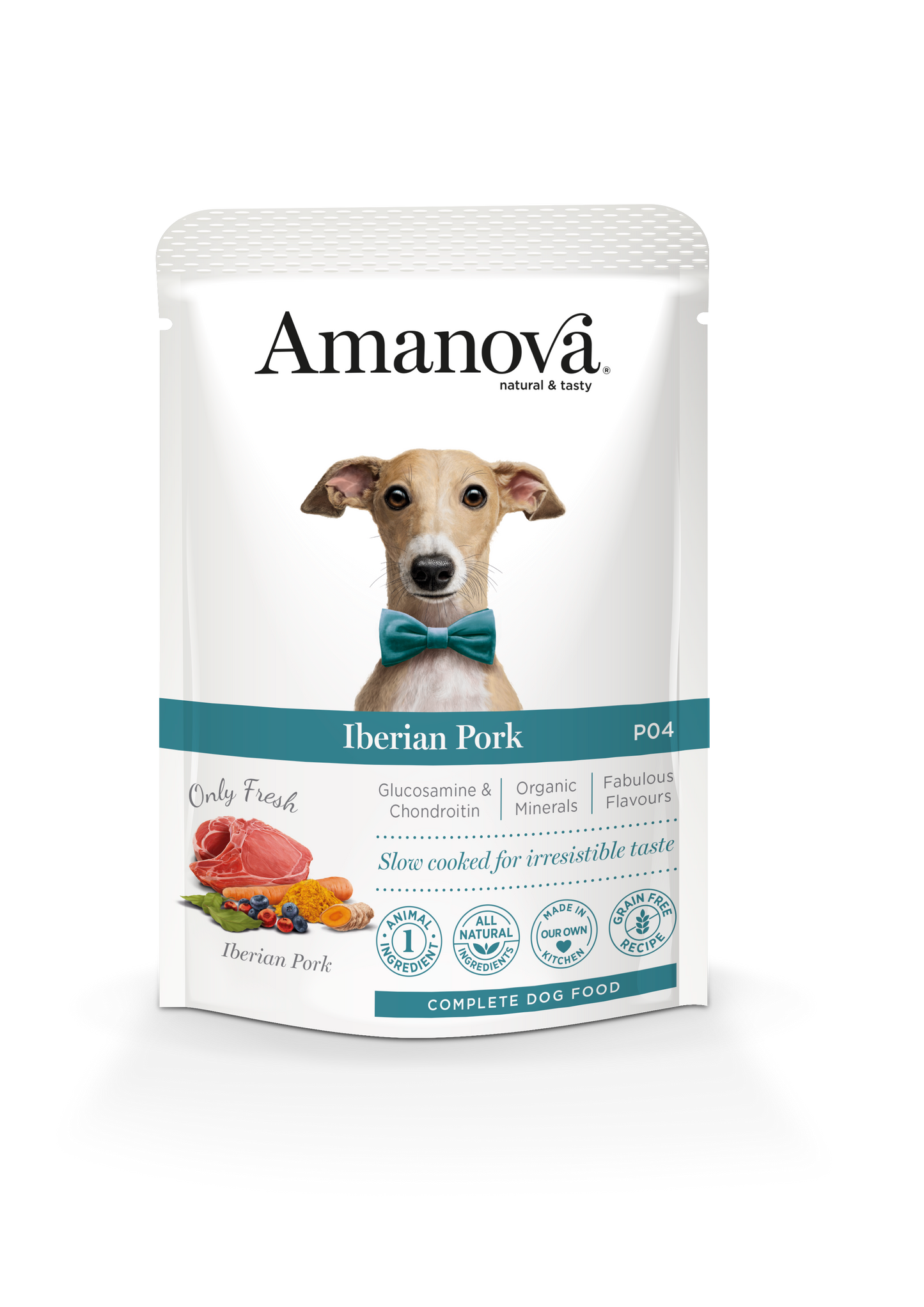 Amanova Adult Dog Iberian Pork 100gr.