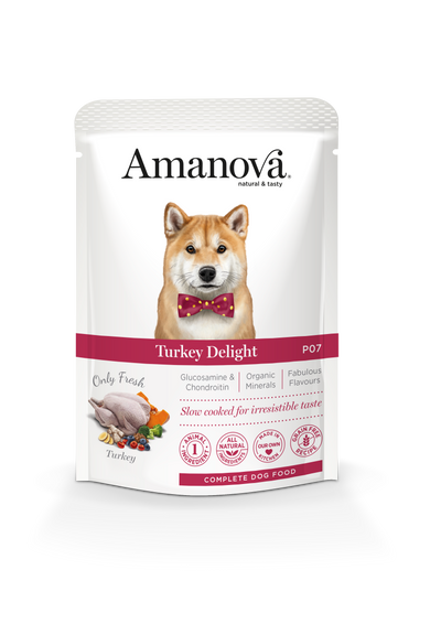 Amanova Adult Dog Brilliant Turkey Delight 300gr.