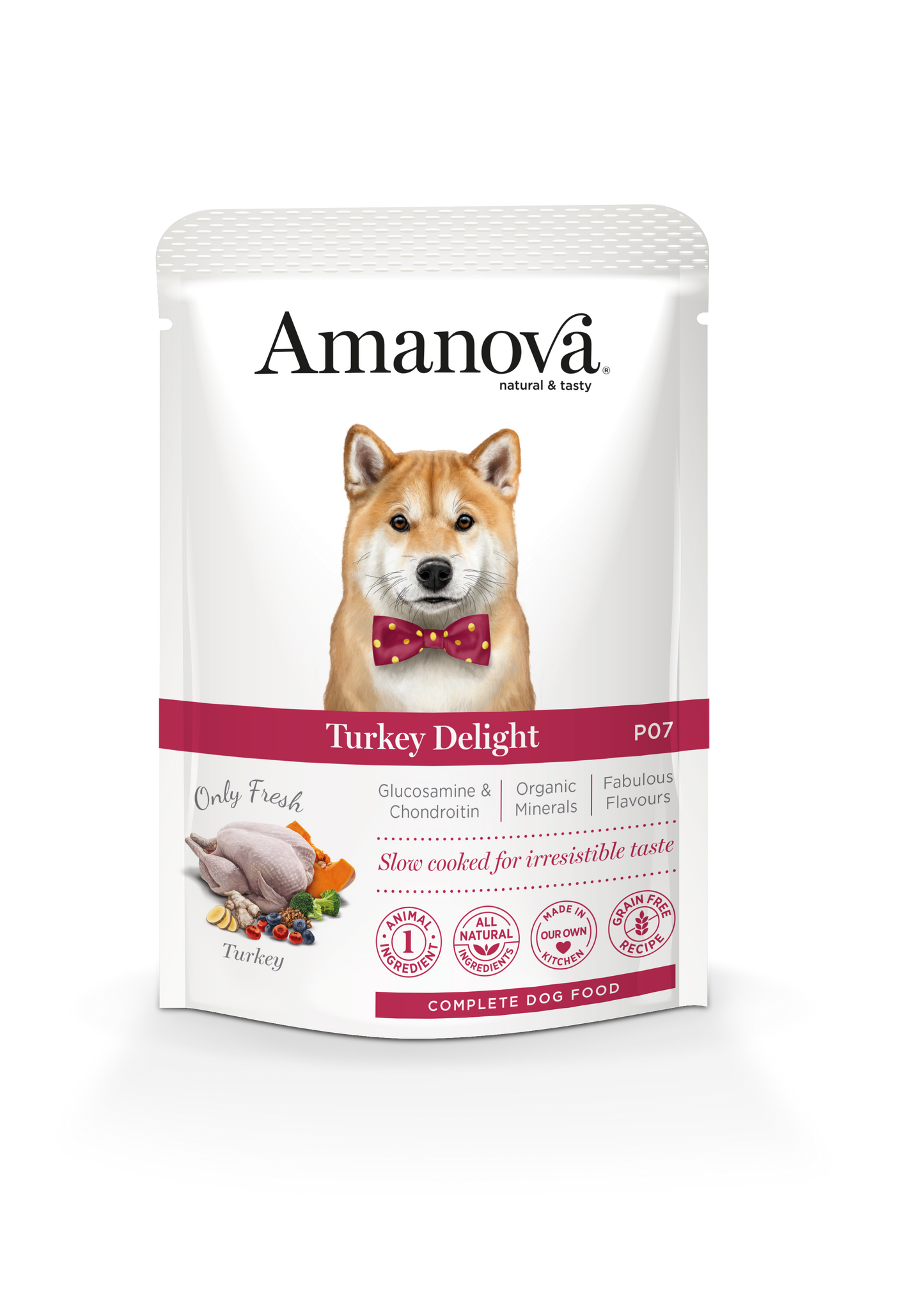 Amanova Adult Dog Brilliant Turkey Delight 100gr.