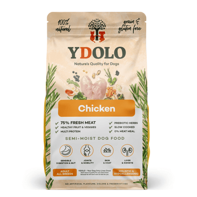 Ydolo Dog Semi Moist Kip 2,5kg