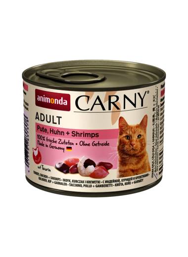Animonda Carny kip/ kalkoen/ garnalen 200gr.