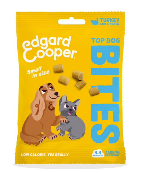 Edgard & Cooper Bites Small Kalkoen & Kip 50gr.