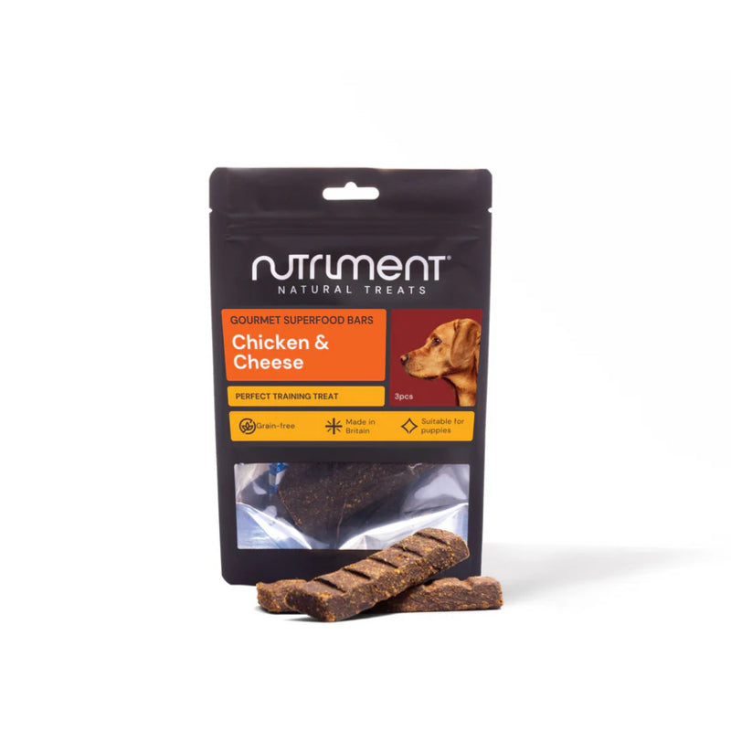 Nutriment Gourmet Superfood Bars Chicken & Cheese 3 st.