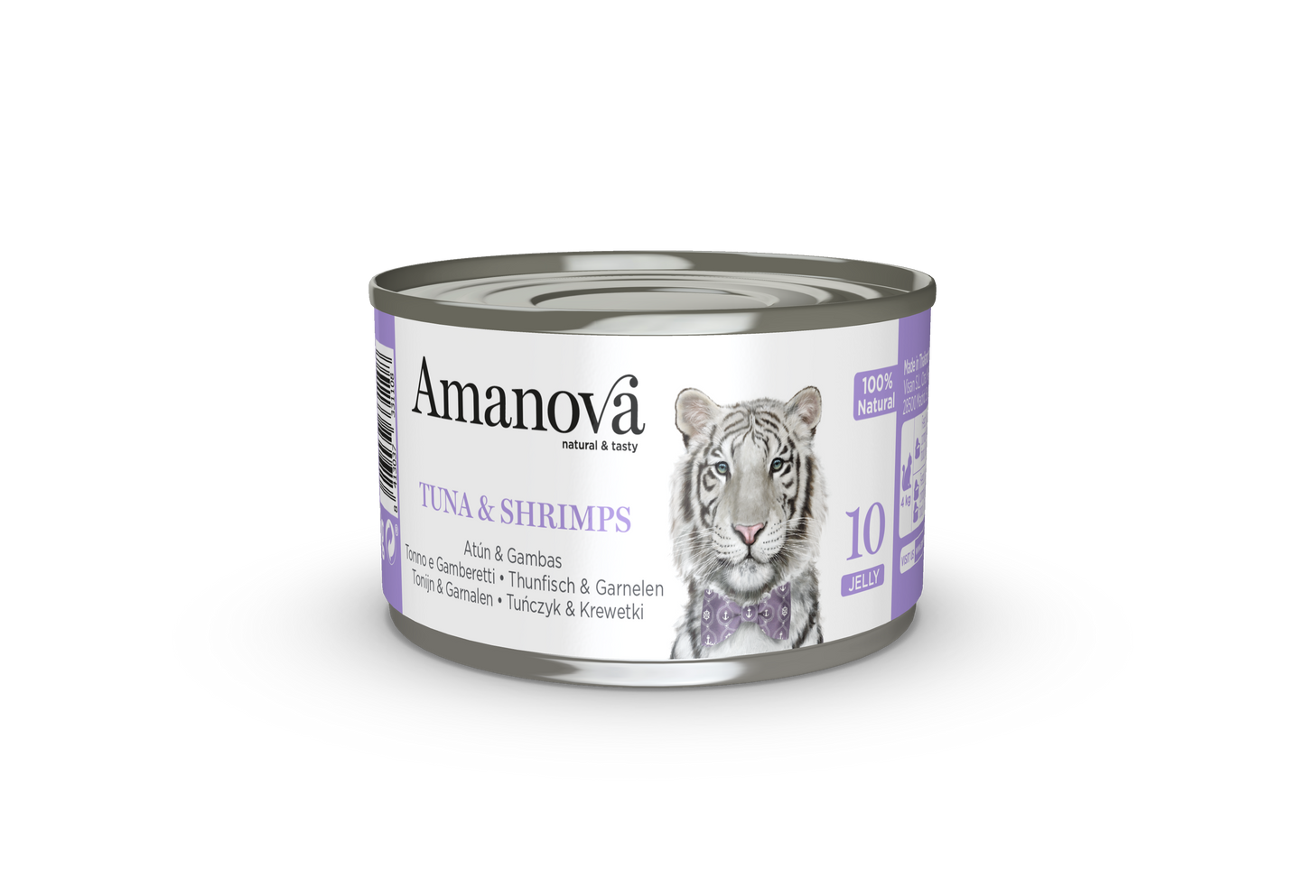 Amanova Cat Tuna & Shrimps in Jelly 70gr.