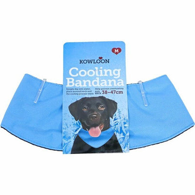 Kowloon Cooling bandana M blauw