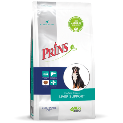 Prins Procare Croque Veterinairy Diet Liver Support 10kg
