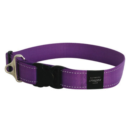 Rogz Utility halsband XXL paars