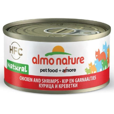 Almo Nature HFC Natural kip met garnaaltjes 70gr.