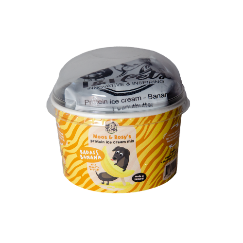 Moos & Rosy's Protein Ice Cream - Banaan & pindakaas
