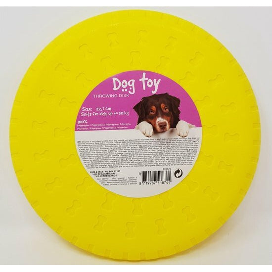 Frisbee geel