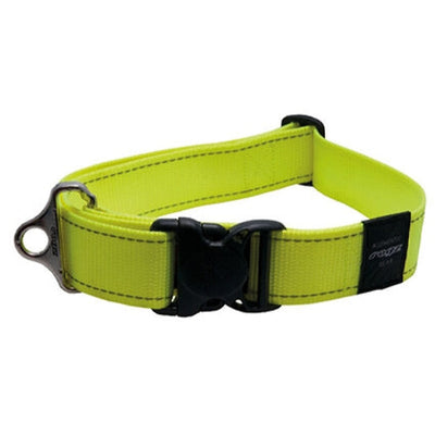 Rogz Utility halsband XXL geel