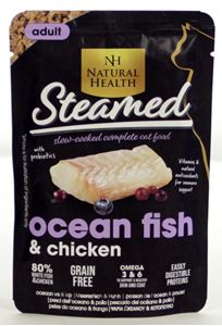 Natural Health Cat Steamed Ocean Fish 85gr.