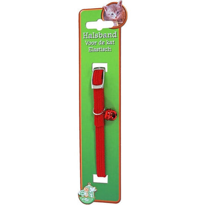 Boon kattenhalsband elastisch, rood