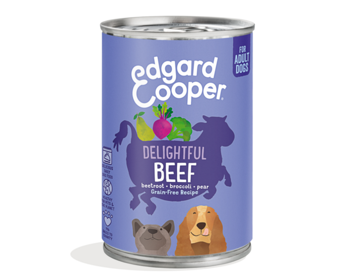 Edgard & Cooper Adult natvoer blik Beef 400gr.