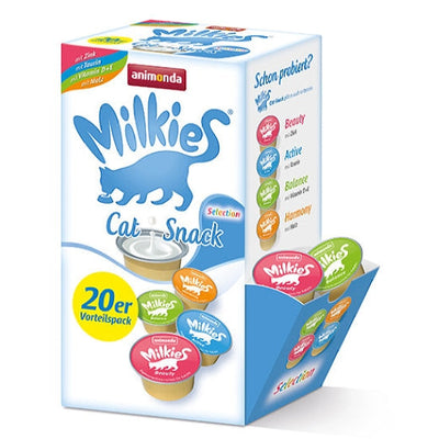 Milkies Selection kattenmelk 20 kuipjes
